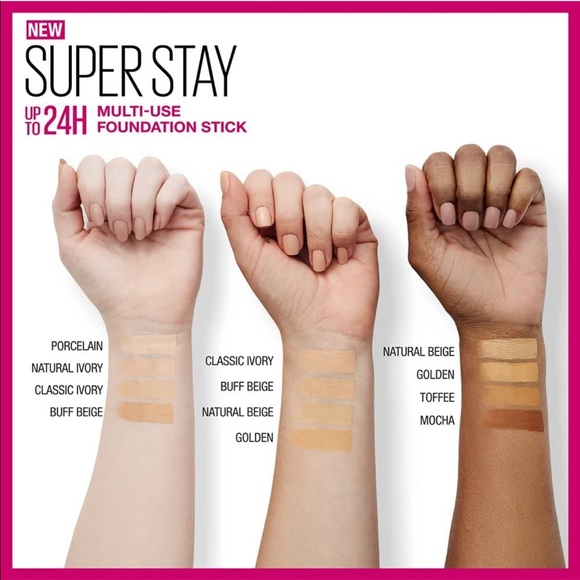 Maybelline New York Super Stay Foundation Stick - Toffee 330 - Picture 3 of 4